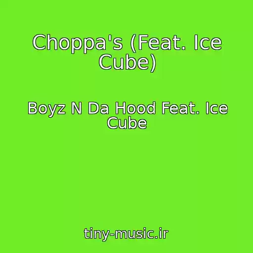 کاور آهنگ Choppa's (Feat. Ice Cube) از Boyz N Da Hood Feat. Ice Cube