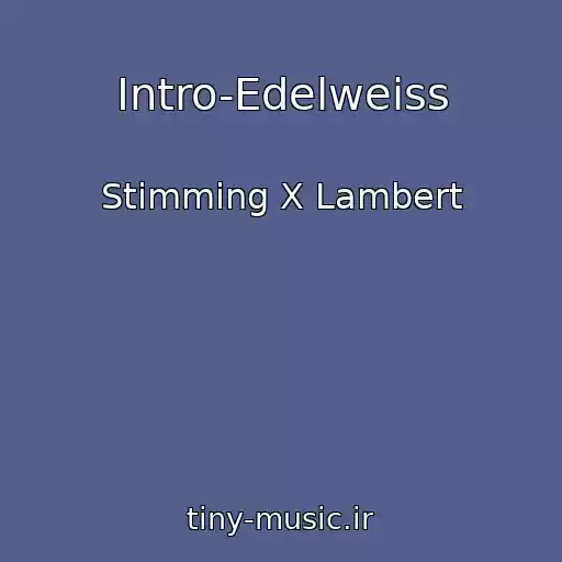 کاور آهنگ Intro-Edelweiss از Stimming X Lambert
