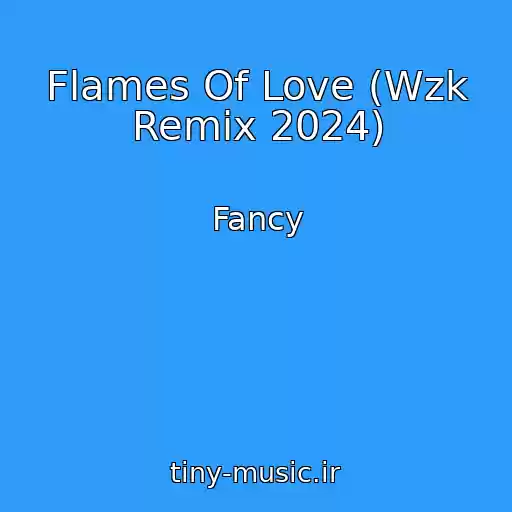کاور آهنگ Flames Of Love (Wzk Remix 2024) از Fancy