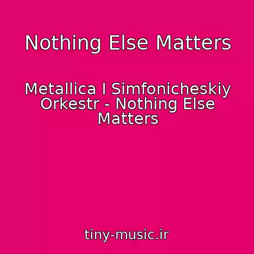 کاور آهنگ Nothing Else Matters از Metallica I Simfonicheskiy Orkestr - Nothing Else Matters