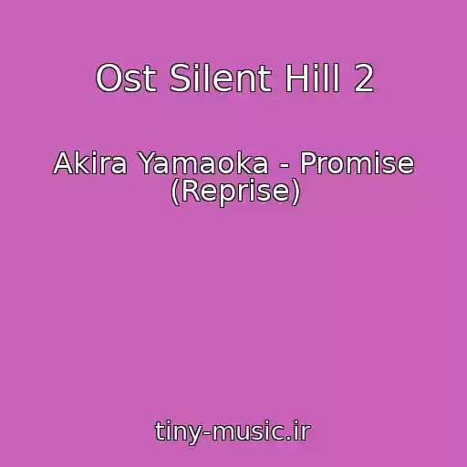 کاور آهنگ Ost Silent Hill 2 از Akira Yamaoka - Promise (Reprise)
