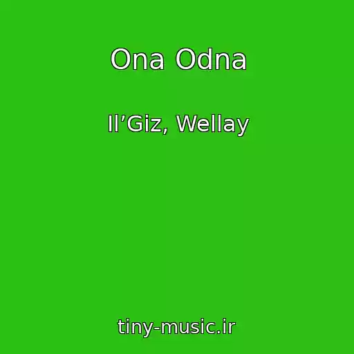 کاور آهنگ Ona Odna از Il’Giz, Wellay