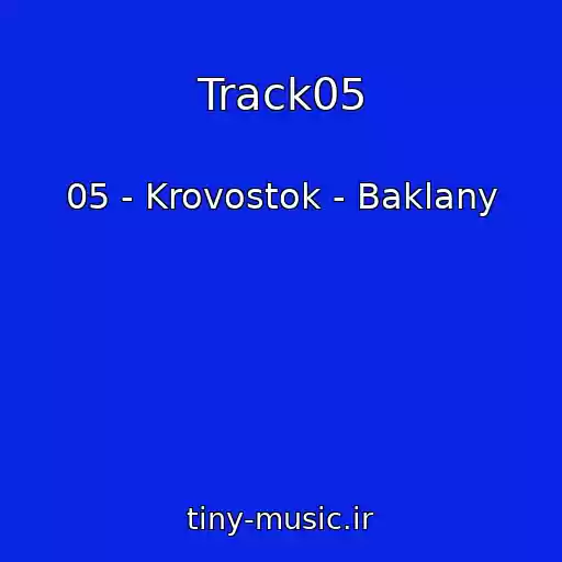 کاور آهنگ Track05 از 05 - Krovostok - Baklany