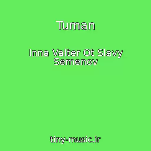 کاور آهنگ Tuman از Inna Valter Ot Slavy Semenov