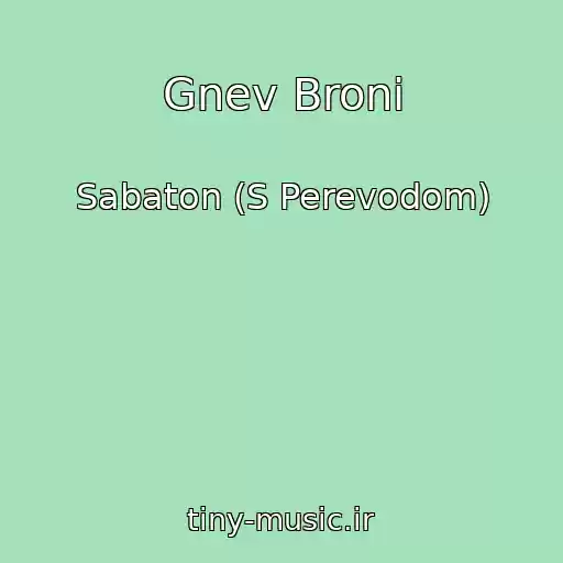 کاور آهنگ Gnev Broni از Sabaton (S Perevodom)