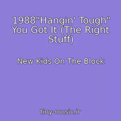 کاور آهنگ 1988"Hangin' Tough" You Got It (The Right Stuff) از New Kids On The Block