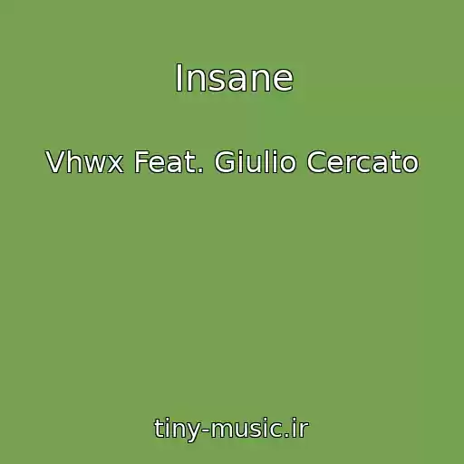 کاور آهنگ Insane از Vhwx Feat. Giulio Cercato
