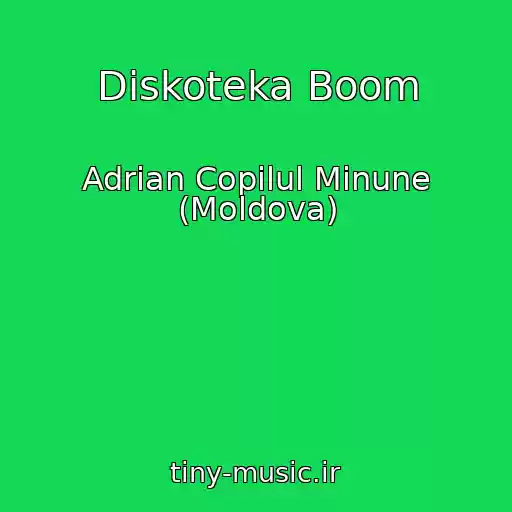 کاور آهنگ Diskoteka Boom از Adrian Copilul Minune (Moldova)