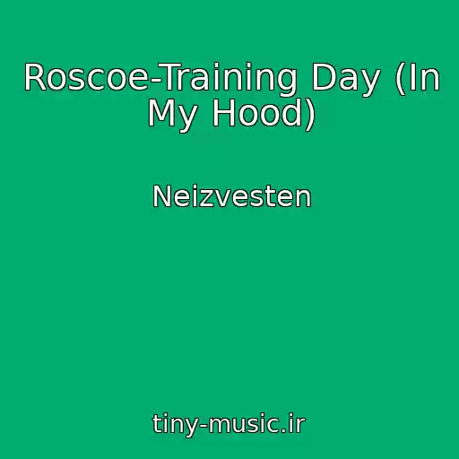 کاور آهنگ Roscoe-Training Day (In My Hood) از Neizvesten