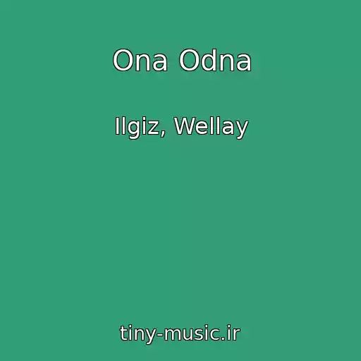 کاور آهنگ Ona Odna از Ilgiz, Wellay