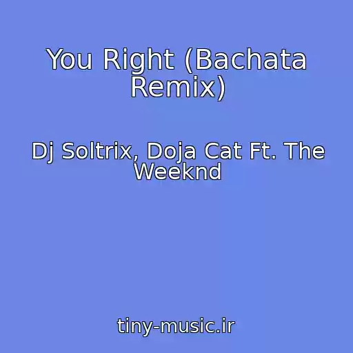 کاور آهنگ You Right (Bachata Remix) از Dj Soltrix, Doja Cat Ft. The Weeknd