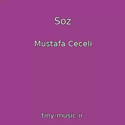 کاور آهنگ Soz از Mustafa Ceceli