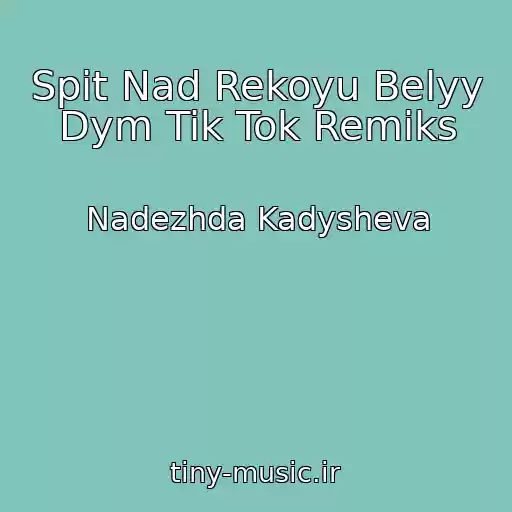 کاور آهنگ Spit Nad Rekoyu Belyy Dym Tik Tok Remiks از Nadezhda Kadysheva