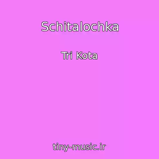 کاور آهنگ Schitalochka از Tri Kota