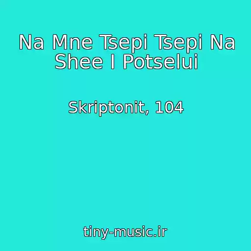 کاور آهنگ Na Mne Tsepi Tsepi Na Shee I Potselui از Skriptonit, 104