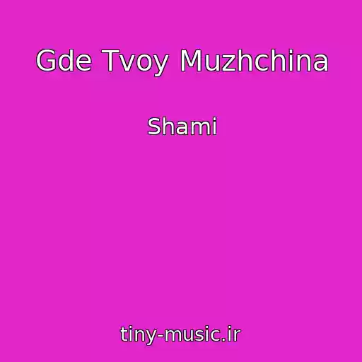 کاور آهنگ Gde Tvoy Muzhchina از Shami