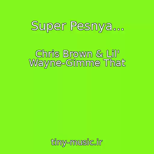 کاور آهنگ Super Pesnya... از Chris Brown & Lil' Wayne-Gimme That