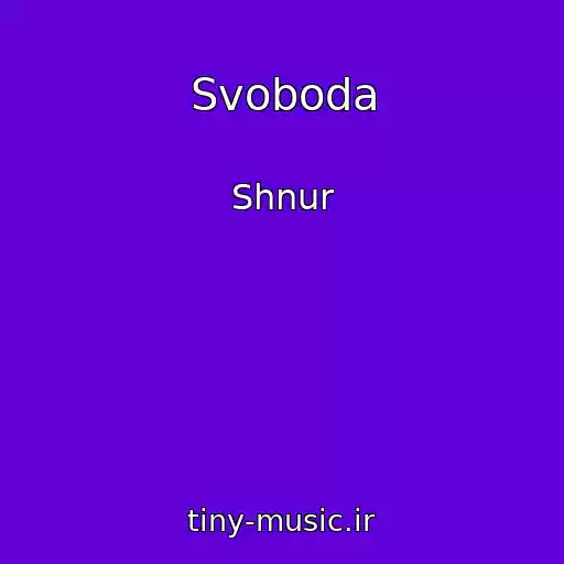 کاور آهنگ Svoboda از Shnur