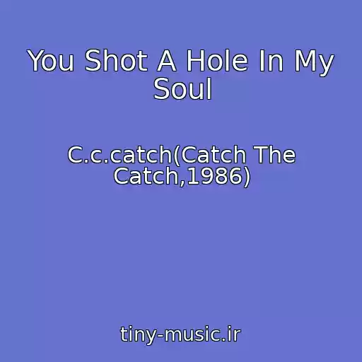 کاور آهنگ You Shot A Hole In My Soul از C.c.catch(Catch The Catch,1986)
