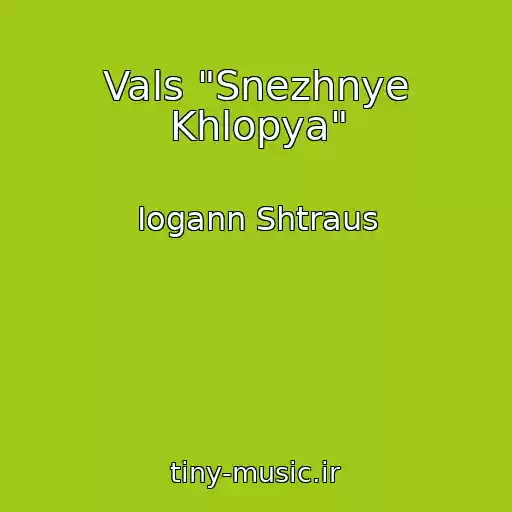 کاور آهنگ Vals "Snezhnye Khlopya" از Iogann Shtraus