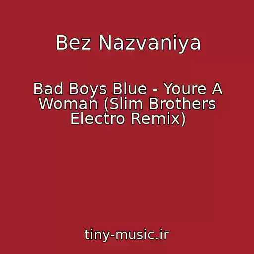 کاور آهنگ Bez Nazvaniya از Bad Boys Blue - Youre A Woman (Slim Brothers Electro Remix)