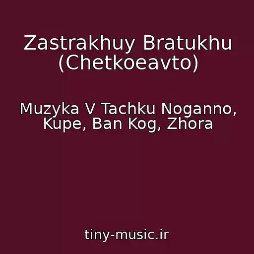 کاور آهنگ Zastrakhuy Bratukhu (Chetkoeavto) از Muzyka V Tachku Noganno, Kupe, Ban Kog, Zhora