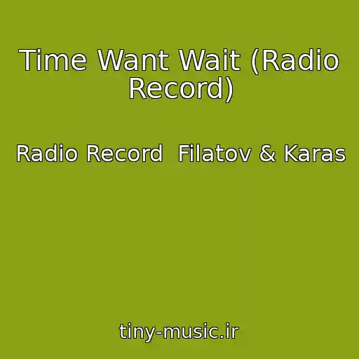 کاور آهنگ Time Want Wait (Radio Record) از Radio Record  Filatov & Karas