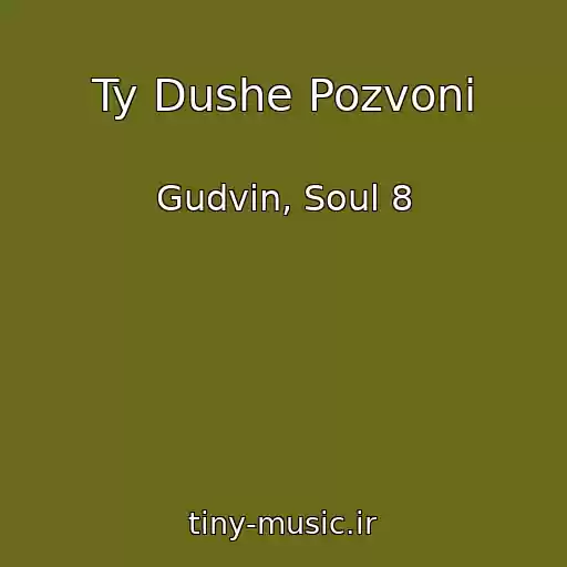 کاور آهنگ Ty Dushe Pozvoni از Gudvin, Soul 8