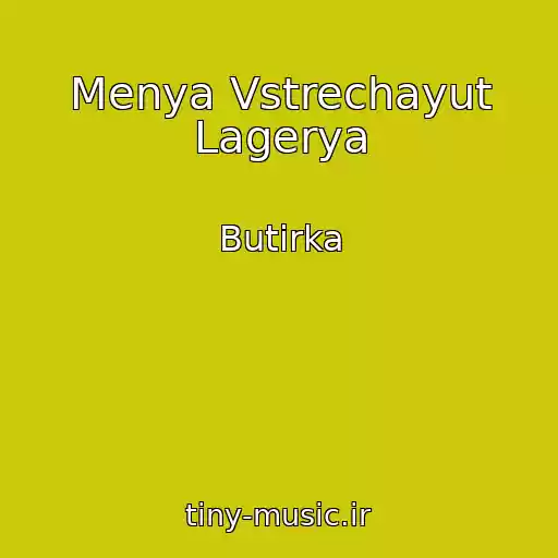 کاور آهنگ Menya Vstrechayut Lagerya از Butirka