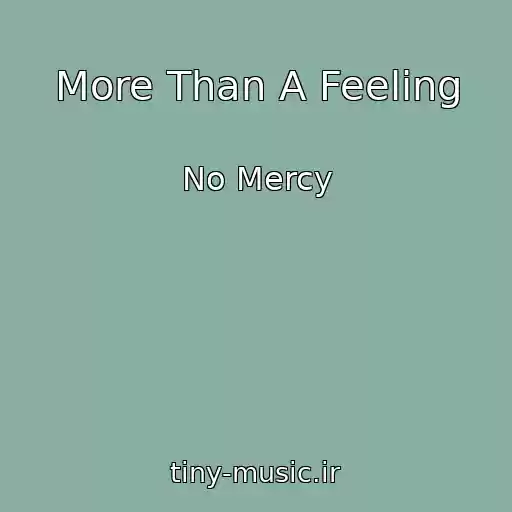کاور آهنگ More Than A Feeling از No Mercy