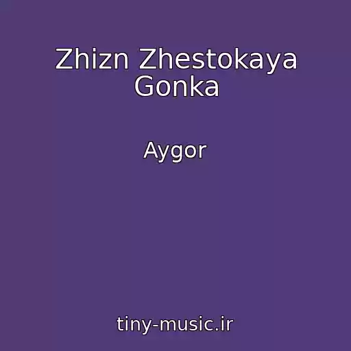 کاور آهنگ Zhizn Zhestokaya Gonka از Aygor