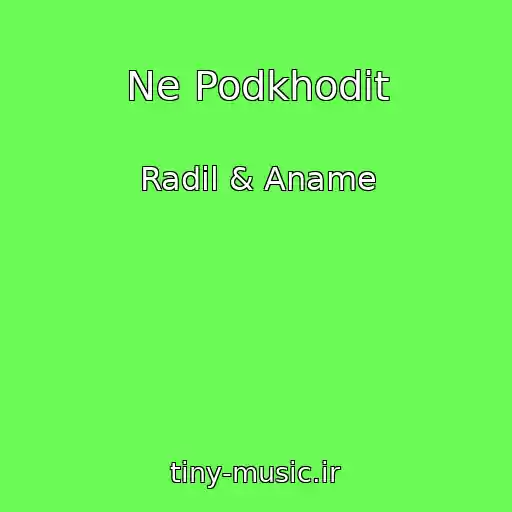 کاور آهنگ Ne Podkhodit از Radil & Aname