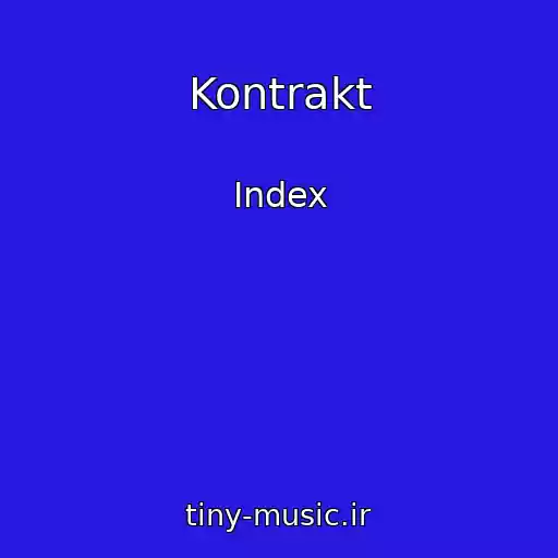 کاور آهنگ Kontrakt از Index