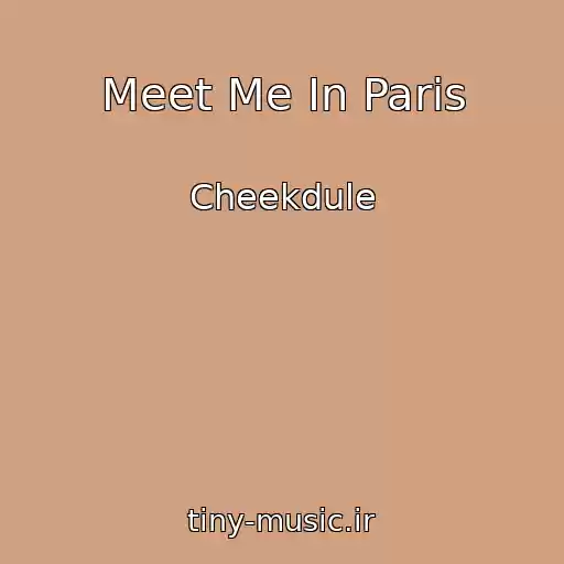 کاور آهنگ Meet Me In Paris از Cheekdule