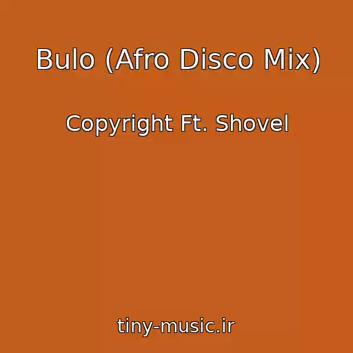 کاور آهنگ Bulo (Afro Disco Mix) از Copyright Ft. Shovel