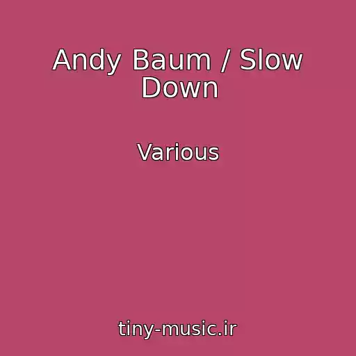 کاور آهنگ Andy Baum / Slow Down از Various
