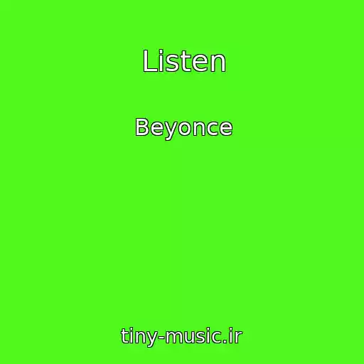 کاور آهنگ Listen از Beyonce