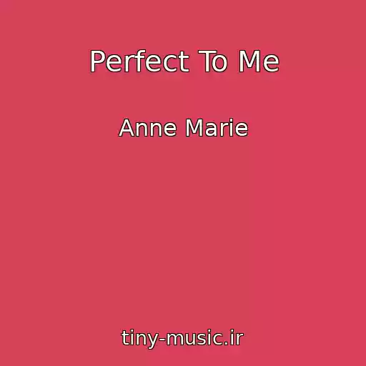 کاور آهنگ Perfect To Me از Anne Marie