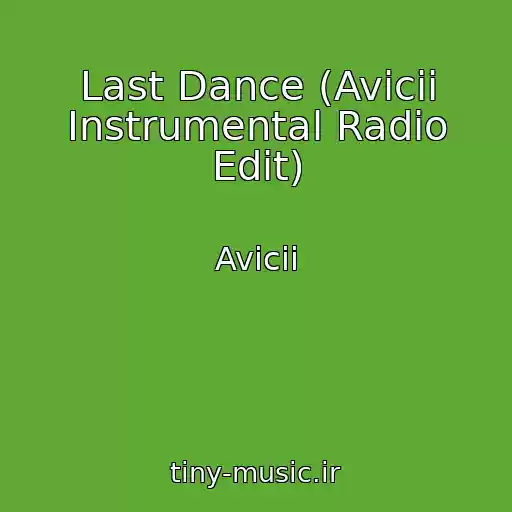 کاور آهنگ Last Dance (Avicii Instrumental Radio Edit) از Avicii