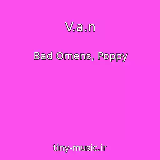 کاور آهنگ V.a.n از Bad Omens, Poppy