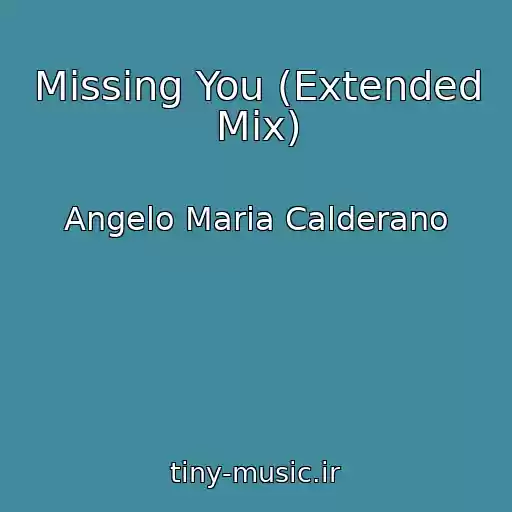 کاور آهنگ Missing You (Extended Mix) از Angelo Maria Calderano