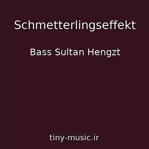 کاور آهنگ Schmetterlingseffekt از Bass Sultan Hengzt