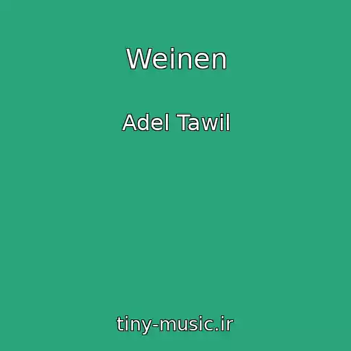 کاور آهنگ Weinen از Adel Tawil