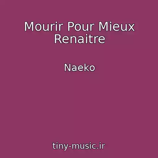 کاور آهنگ Mourir Pour Mieux Renaitre از Naeko