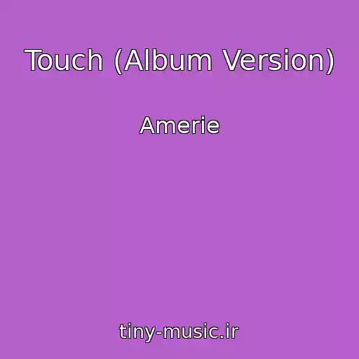 کاور آهنگ Touch (Album Version) از Amerie