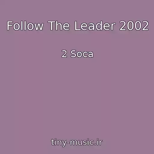 کاور آهنگ Follow The Leader 2002 از 2 Soca