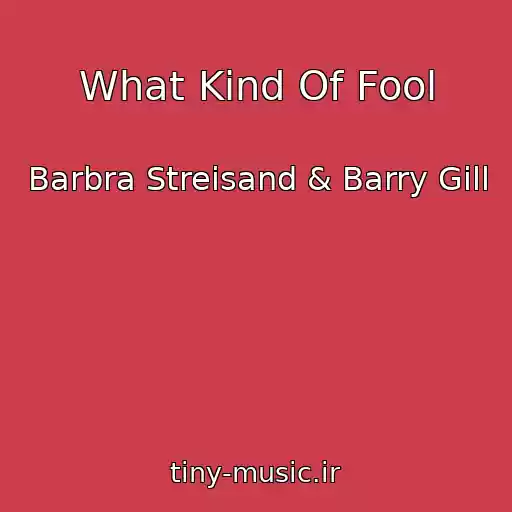 کاور آهنگ What Kind Of Fool از Barbra Streisand & Barry Gill
