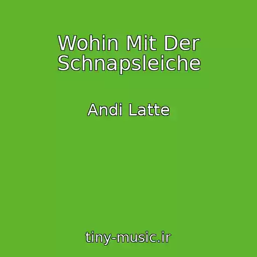 کاور آهنگ Wohin Mit Der Schnapsleiche از Andi Latte