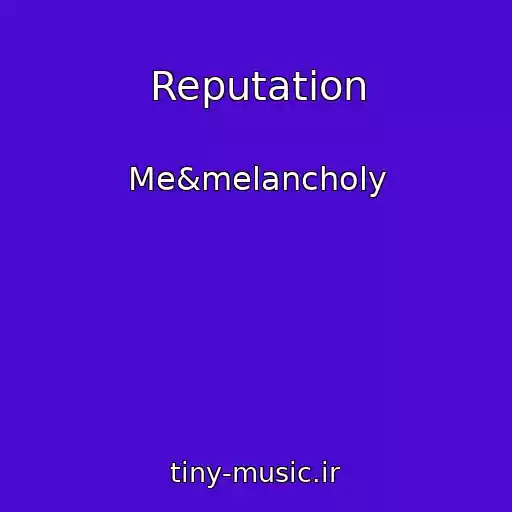 کاور آهنگ Reputation از Me&melancholy