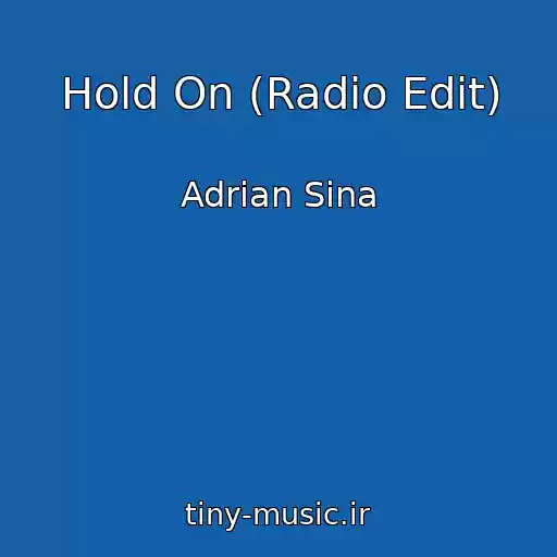 کاور آهنگ Hold On (Radio Edit) از Adrian Sina
